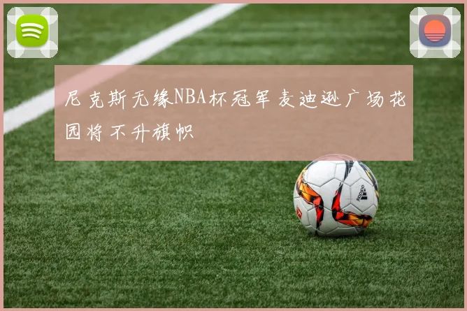 尼克斯无缘NBA杯冠军麦迪逊广场花园将不升旗帜