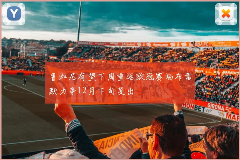 鲁加尼有望下周重返欧冠赛场布雷默力争12月下旬复出